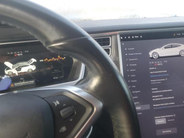 5YJSA1CP9DFP21848 - 2013 TESLA MODEL S 白色 照片 9