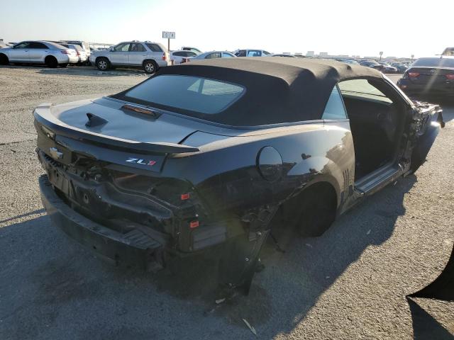 2G1FZ3DP6D9805093 - 2013 CHEVROLET CAMARO ZL1 შავი ფოტო 3