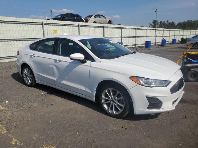 3FA6P0LU1LR240172 - 2020 FORD FUSION SE WHITE photo 4