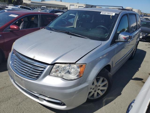 2A4RR8DG0BR604346 - 2011 CHRYSLER TOWN & COU TOURING L SILVER photo 1