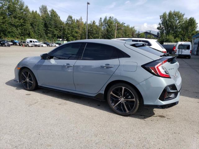 SHHFK7H4XMU214195 - 2021 HONDA CIVIC SPORT 青绿色 照片 2