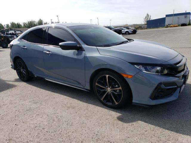 SHHFK7H4XMU214195 - 2021 HONDA CIVIC SPORT 青绿色 照片 4