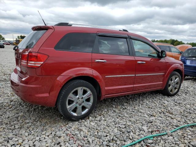 3D4PH6FV0AT100412 - 2010 DODGE JOURNEY R/T RED photo 3