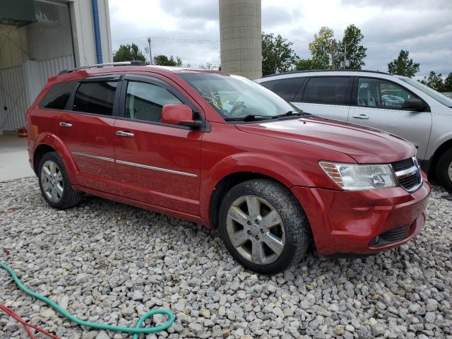 3D4PH6FV0AT100412 - 2010 DODGE JOURNEY R/T RED photo 4