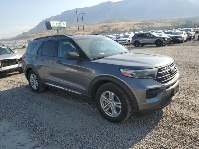 1FMSK7DHXNGA16213 - 2022 FORD EXPLORER XLT Сірий фото 4