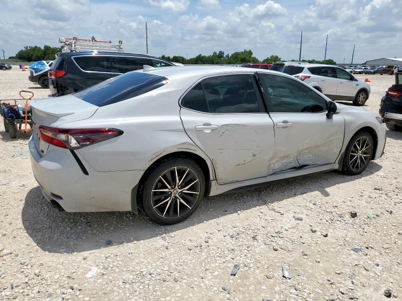 4T1T11AK9RU211411 - 2024 TOYOTA CAMRY SE NIGHT SHADE WHITE photo 3