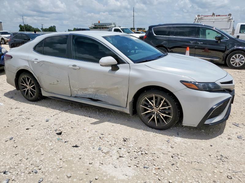 4T1T11AK9RU211411 - 2024 TOYOTA CAMRY SE NIGHT SHADE WHITE photo 4