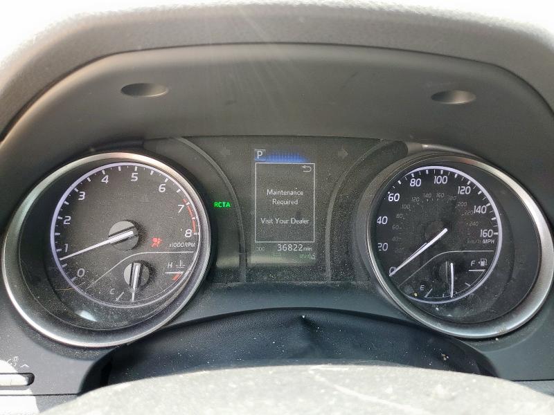 4T1T11AK9RU211411 - 2024 TOYOTA CAMRY SE NIGHT SHADE WHITE photo 9