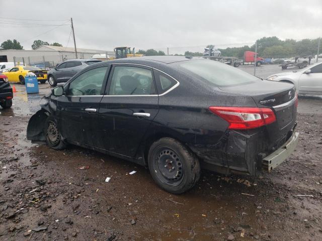 3N1AB7AP8HY389378 - 2017 NISSAN SENTRA S BLACK photo 2