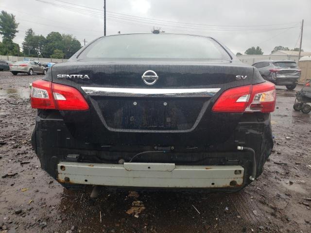 3N1AB7AP8HY389378 - 2017 NISSAN SENTRA S BLACK photo 6