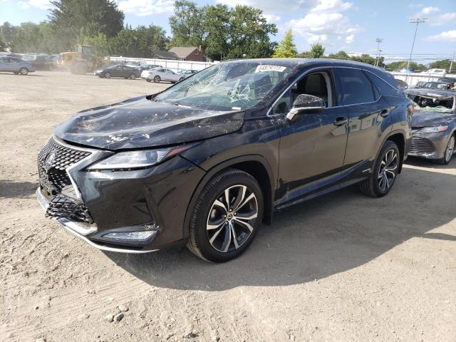 JTJHGKFA3N2023890 - 2022 LEXUS RX 450H L BLACK photo 1