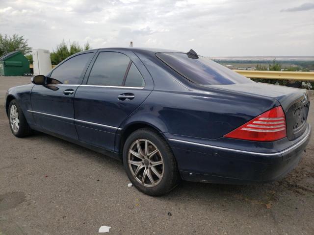 WDBNF67J86A478691 - 2006 MERCEDES-BENZ S 350 BLUE photo 2