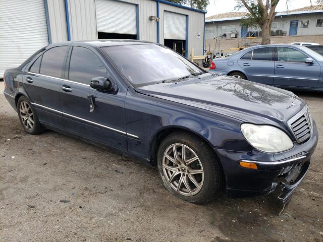 WDBNF67J86A478691 - 2006 MERCEDES-BENZ S 350 BLUE photo 4