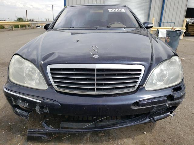 WDBNF67J86A478691 - 2006 MERCEDES-BENZ S 350 BLUE photo 5