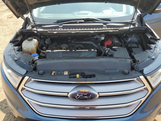 2FMPK4J96JBB63146 - 2018 FORD EDGE SEL BLUE photo 12