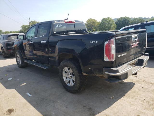 1GTG6CE39G1121888 - 2016 GMC CANYON SLE BLACK photo 2