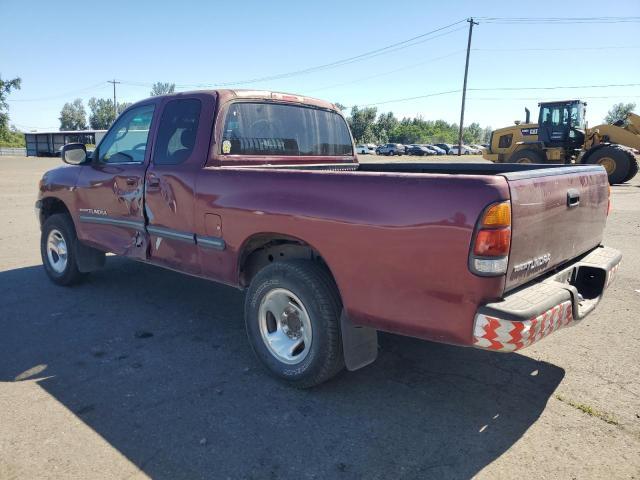 5TBRN34121S162877 - 2001 TOYOTA TUNDRA ACCESS CAB SR5 RED photo 2