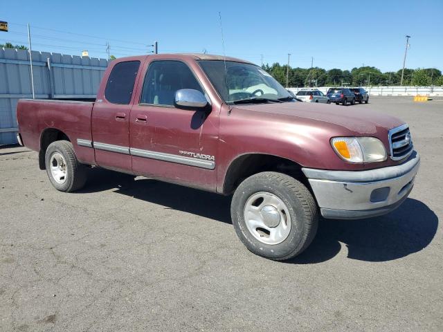5TBRN34121S162877 - 2001 TOYOTA TUNDRA ACCESS CAB SR5 RED photo 4