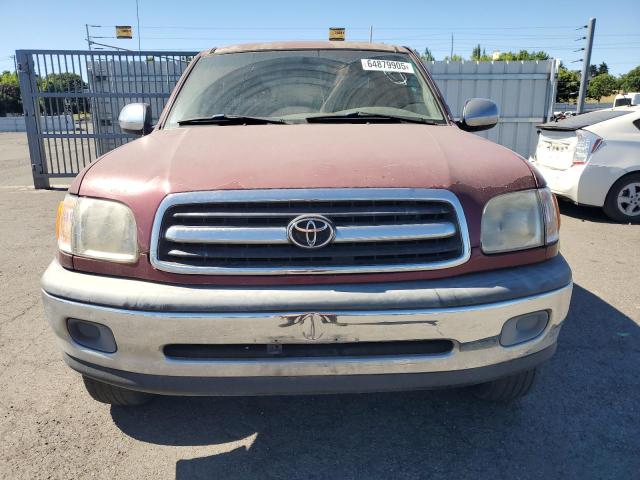 5TBRN34121S162877 - 2001 TOYOTA TUNDRA ACCESS CAB SR5 RED photo 5