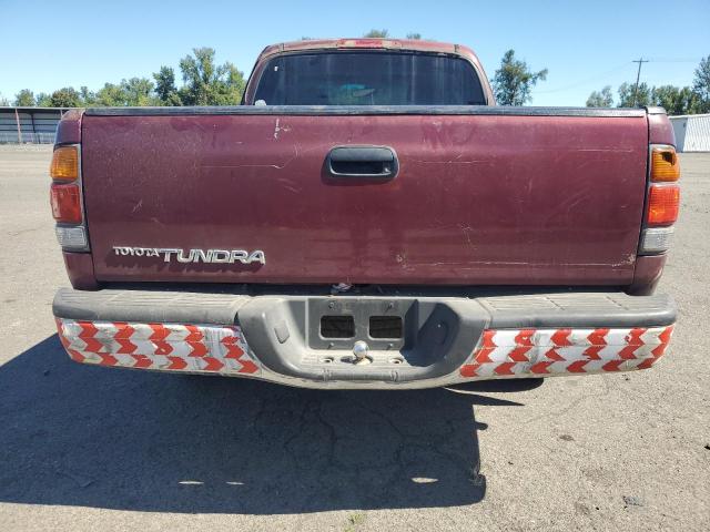 5TBRN34121S162877 - 2001 TOYOTA TUNDRA ACCESS CAB SR5 RED photo 6