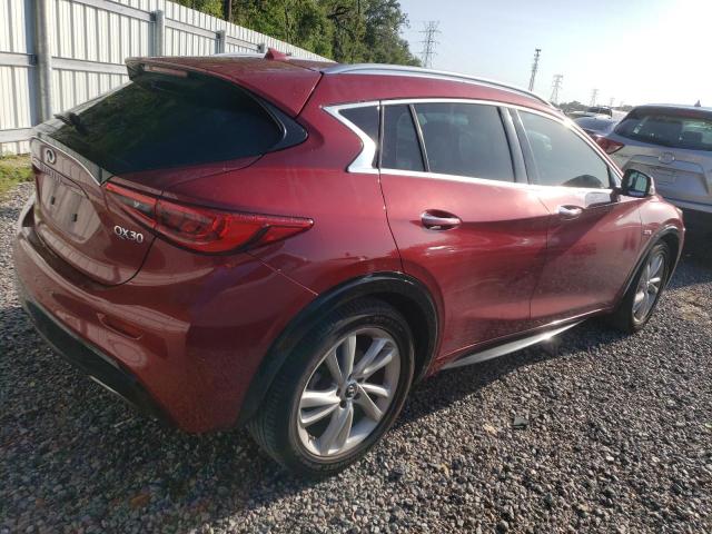 SJKCH5CP7KA008165 - 2019 INFINITI QX30 PURE RED photo 3