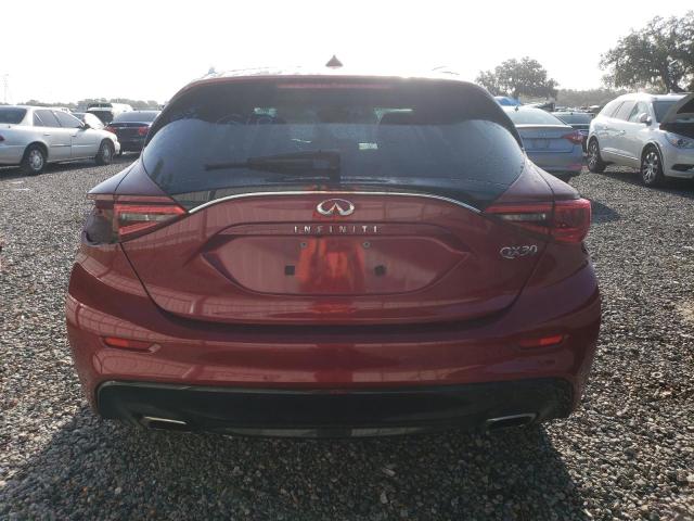 SJKCH5CP7KA008165 - 2019 INFINITI QX30 PURE RED photo 6