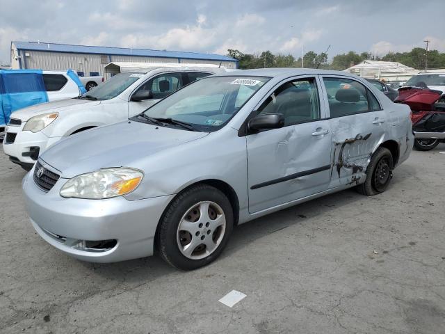 2T1BR32E57C816386 - 2007 TOYOTA COROLLA CE SILVER photo 1