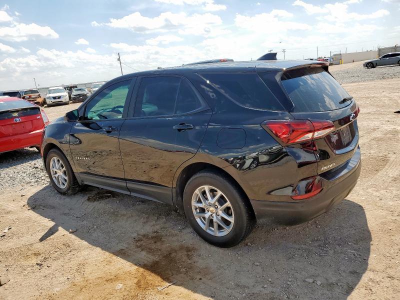 2GNAXHEV8N6136708 - 2022 CHEVROLET EQUINOX LS BLACK photo 2