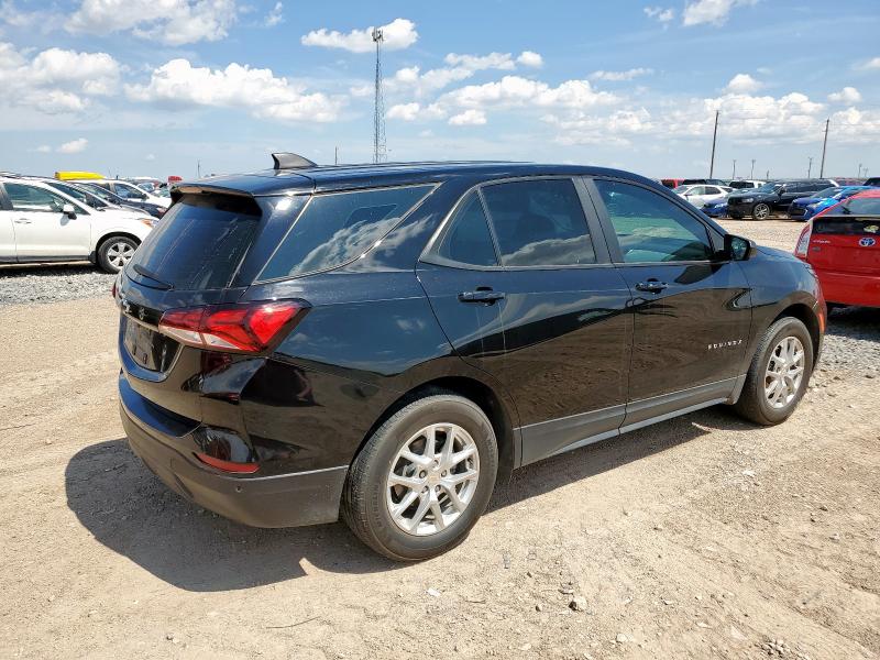 2GNAXHEV8N6136708 - 2022 CHEVROLET EQUINOX LS BLACK photo 3
