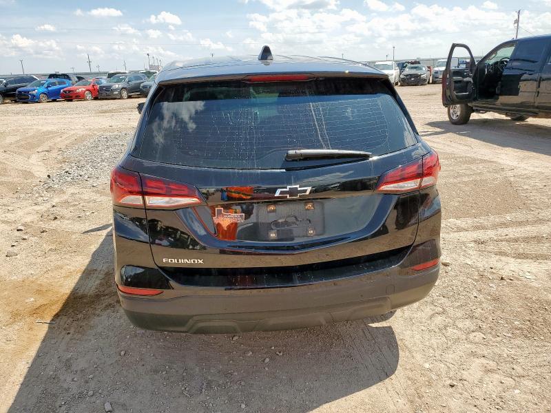 2GNAXHEV8N6136708 - 2022 CHEVROLET EQUINOX LS BLACK photo 6