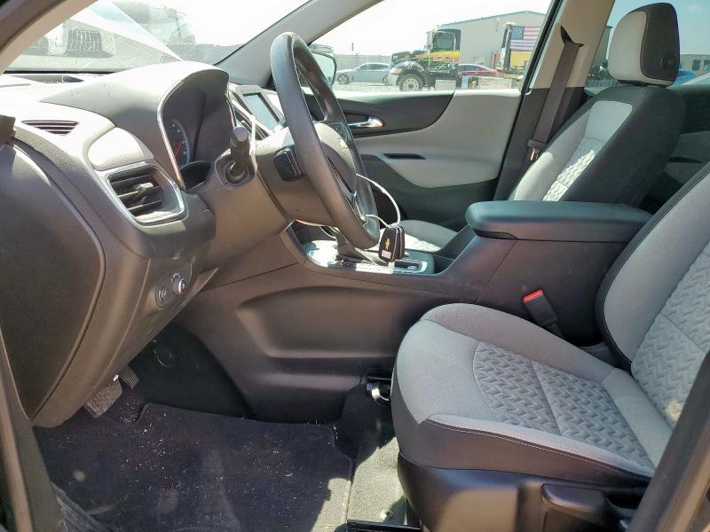 2GNAXHEV8N6136708 - 2022 CHEVROLET EQUINOX LS BLACK photo 7