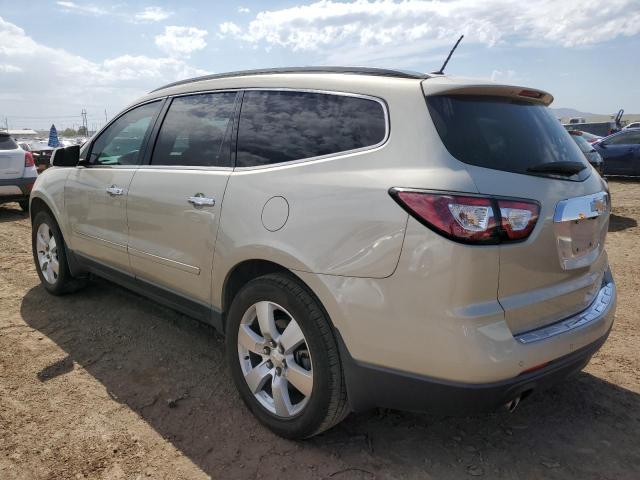 1GNKRJKD3EJ352728 - 2014 CHEVROLET TRAVERSE LTZ TAN photo 2