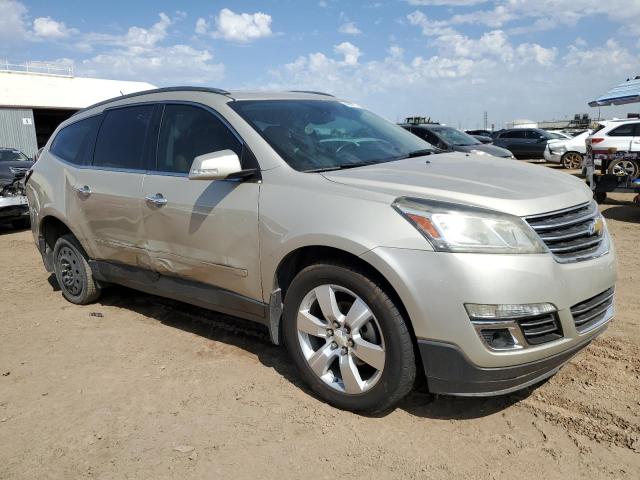 1GNKRJKD3EJ352728 - 2014 CHEVROLET TRAVERSE LTZ TAN photo 4