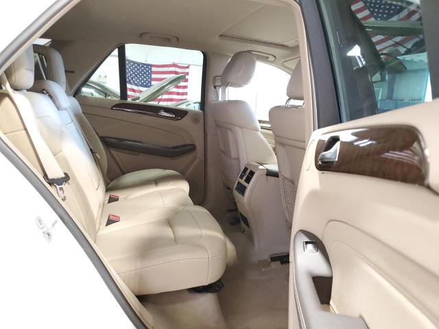 4JGDA5HB3FA510682 - 2015 MERCEDES-BENZ ML 350 4MATIC WHITE photo 11
