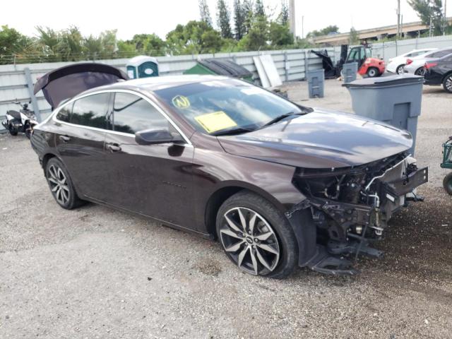 1G1ZG5ST8LF154263 - 2020 CHEVROLET MALIBU RS 勃艮第红 照片 4