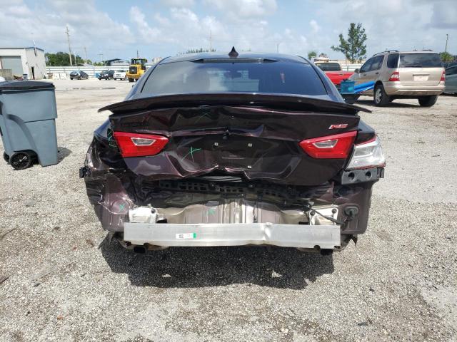 1G1ZG5ST8LF154263 - 2020 CHEVROLET MALIBU RS 勃艮第红 照片 6