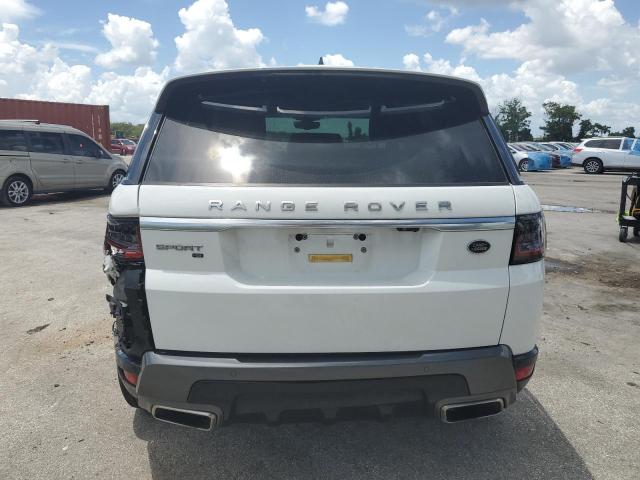 SALWR2SU1LA704534 - 2020 LAND ROVER RANGE ROVE HSE WHITE photo 6