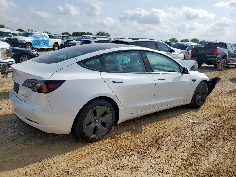 5YJ3E1EB5MF026437 - 2021 TESLA MODEL 3 WHITE photo 3