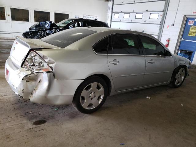 2G1WD58C769100890 - 2006 CHEVROLET IMPALA SUPER SPORT SILVER photo 3