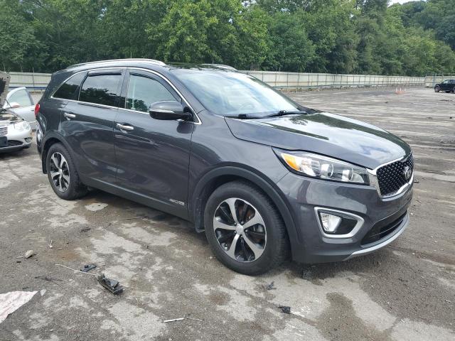 5XYPHDA50GG131880 - 2016 KIA SORENTO EX GRAY photo 4