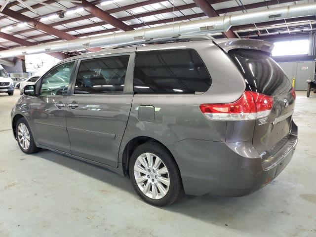 5TDDK3DC0CS032093 - 2012 TOYOTA SIENNA XLE GRAY photo 2