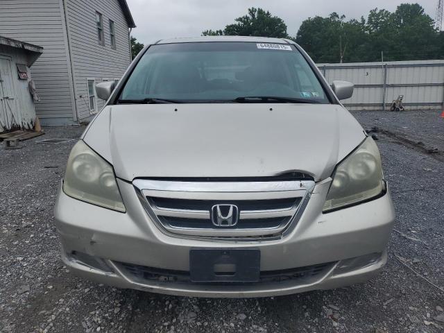 5FNRL38767B449261 - 2007 HONDA ODYSSEY EXL SILVER photo 5