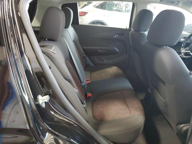 1G1JD6SB7H4129117 - 2017 CHEVROLET SONIC LT შავი ფოტო 10