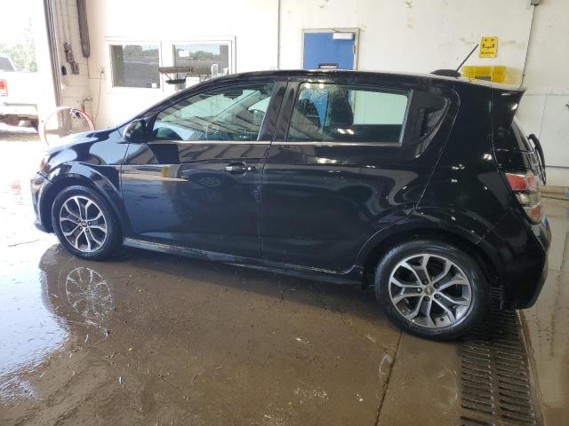 1G1JD6SB7H4129117 - 2017 CHEVROLET SONIC LT შავი ფოტო 2