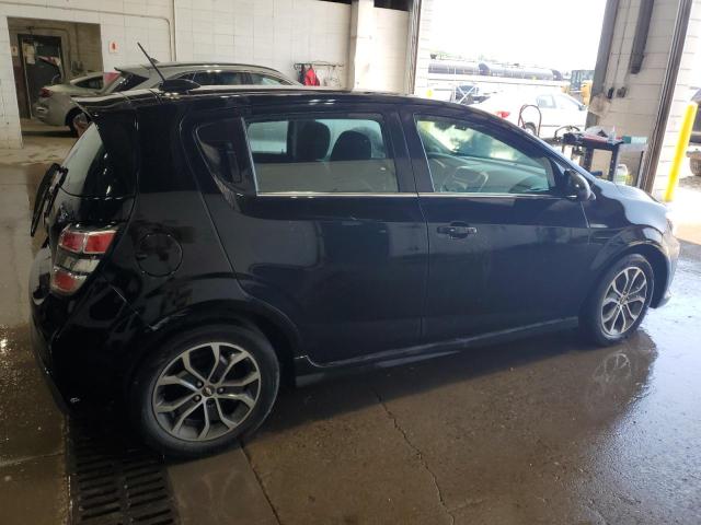 1G1JD6SB7H4129117 - 2017 CHEVROLET SONIC LT შავი ფოტო 3