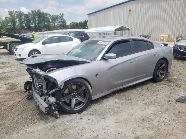 2C3CDXL95JH215699 - 2018 DODGE CHARGER SRT HELLCAT GRAY photo 1