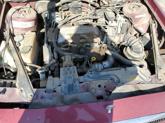 1G4AG55M9S6456728 - 1995 BUICK CENTURY SPECIAL RED photo 11