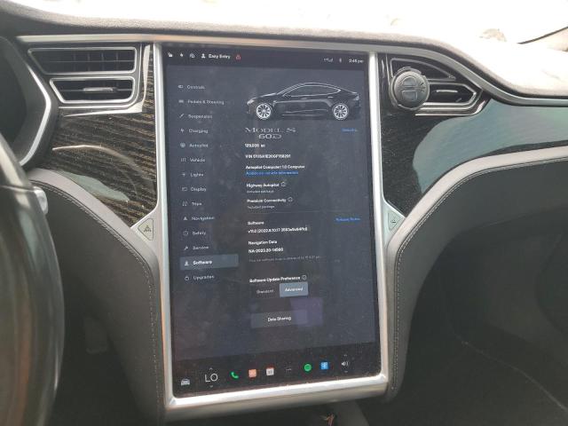 5YJSA1E20GF158291 - 2016 TESLA MODEL S 黑色 照片 9