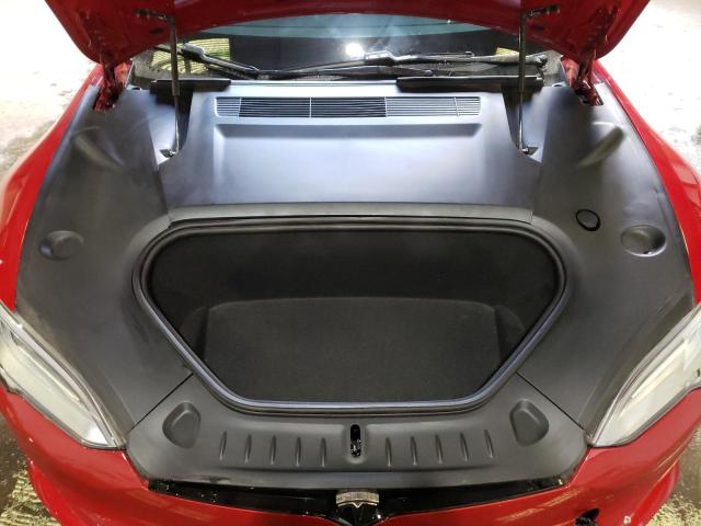 5YJSA1E69MF446924 - 2021 TESLA MODEL S Rojo foto 9