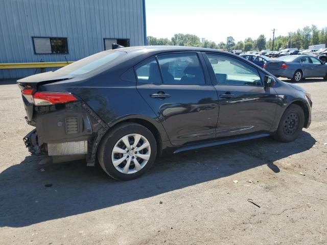 5YFEPMAE8MP248687 - 2021 TOYOTA COROLLA LE BLACK photo 3